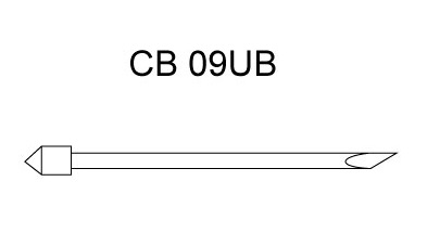 Нож CB 09UB для резки пленок (угол 45) для плоттеров Graphtec (оригинальный)