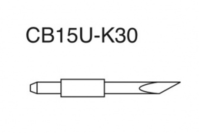 Нож CB15U-K30 для толстых материалов (угол 30) для плоттеров Graphtec (оригинальный)