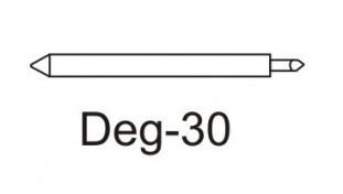 Нож Deg-30 для плотных материалов (угол 30) для плоттеров Graphtec