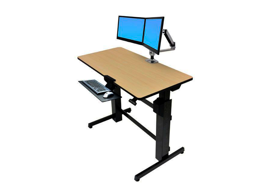 Офисный стол с ручной регулировкой по высоте Ergotron WorkFit-D