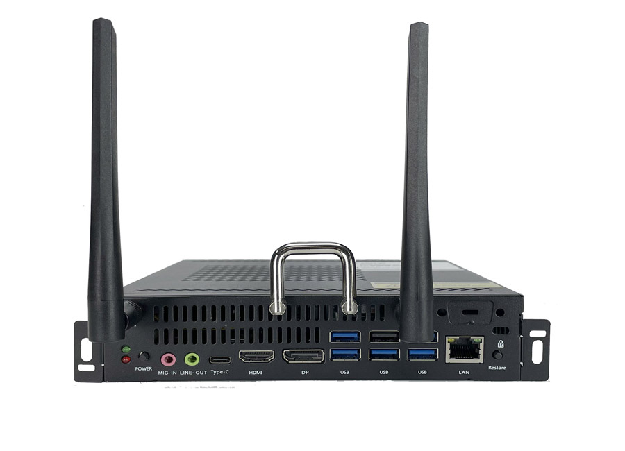 Опции для интерактивных панелей  Встраиваемый компьютер EdFlat OPS EDO-N5095-8256-N/H