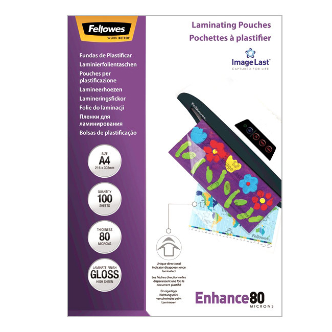 пакетная пленка для ламинирования  Fellowes A4