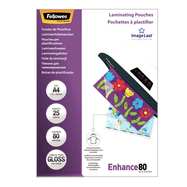 пакетная пленка для ламинирования  Fellowes A4