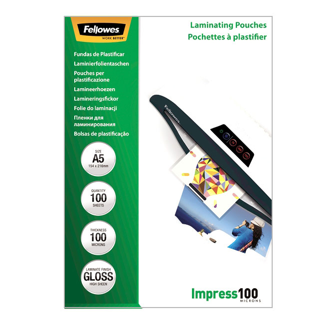 пакетная пленка для ламинирования  Fellowes A5