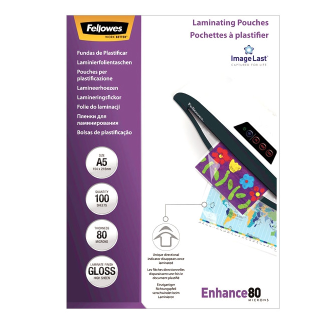 пакетная пленка для ламинирования  Fellowes A5