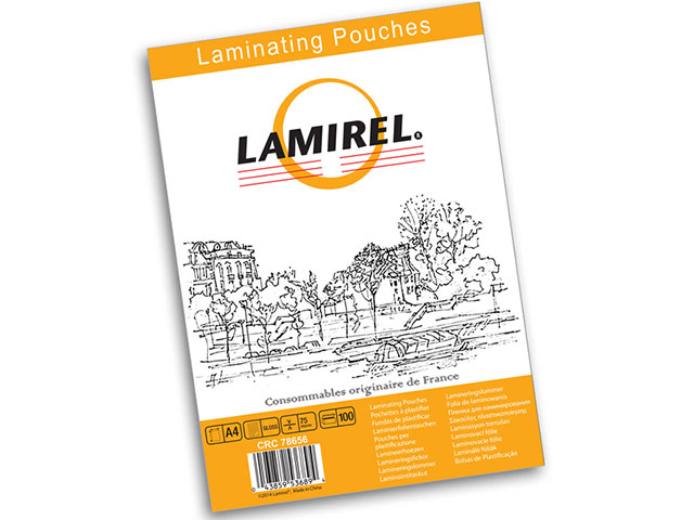 пакетная пленка для ламинирования  Lamirel A4