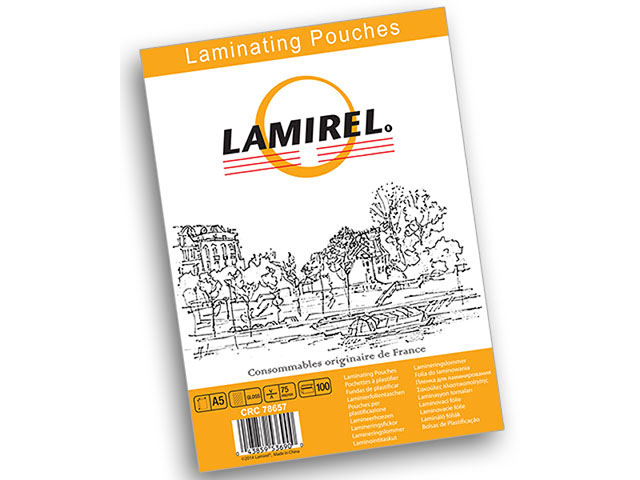 пакетная пленка для ламинирования  Lamirel A5