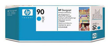 Печатающая головка + чистящая станция HP Print Head & Cleaning Cyan (C5055A)