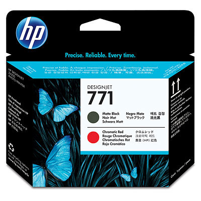 Печатающая головка HP №771 Designjet Matte Black & Chromatic Red (CE017A)