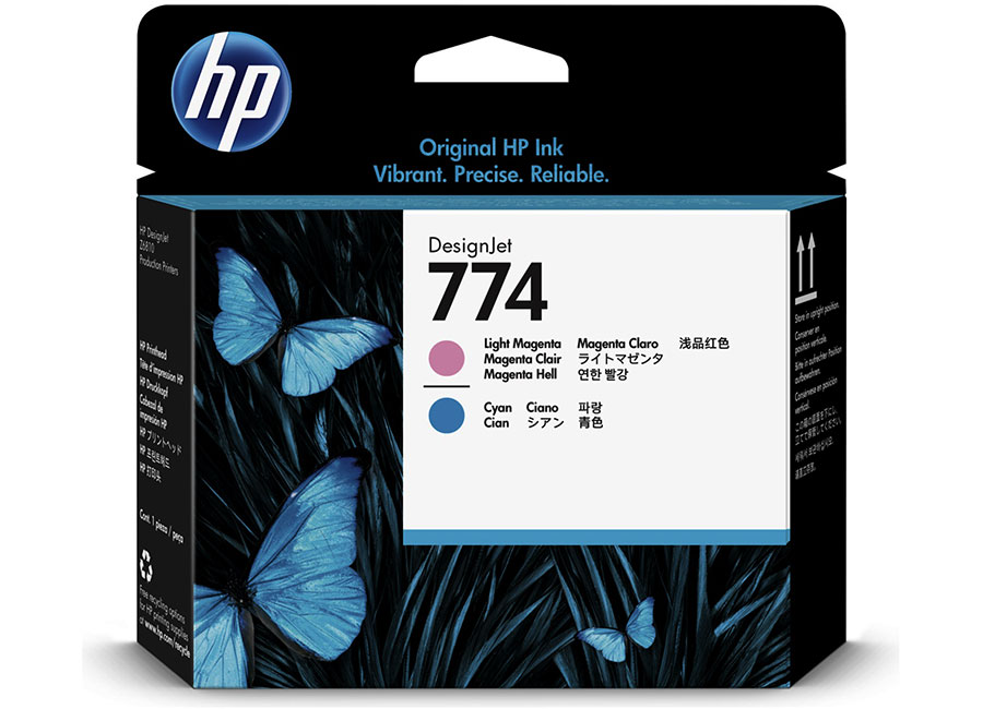 Печатающая головка HP №774 Designjet Light Magenta & Light Cyan (P2V98A)