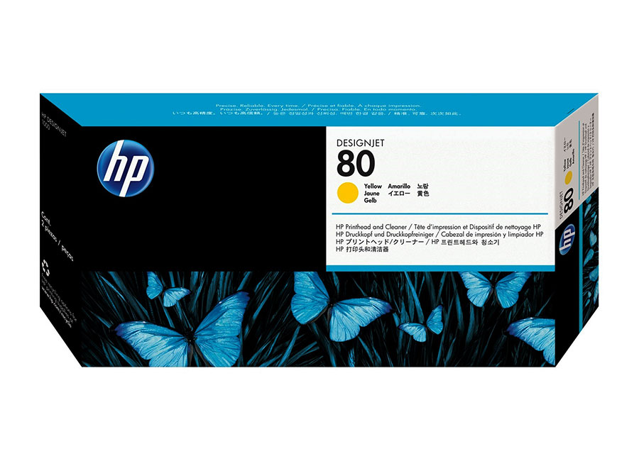 Печатающая головка HP Printhead №80 Yellow (C4823A)
