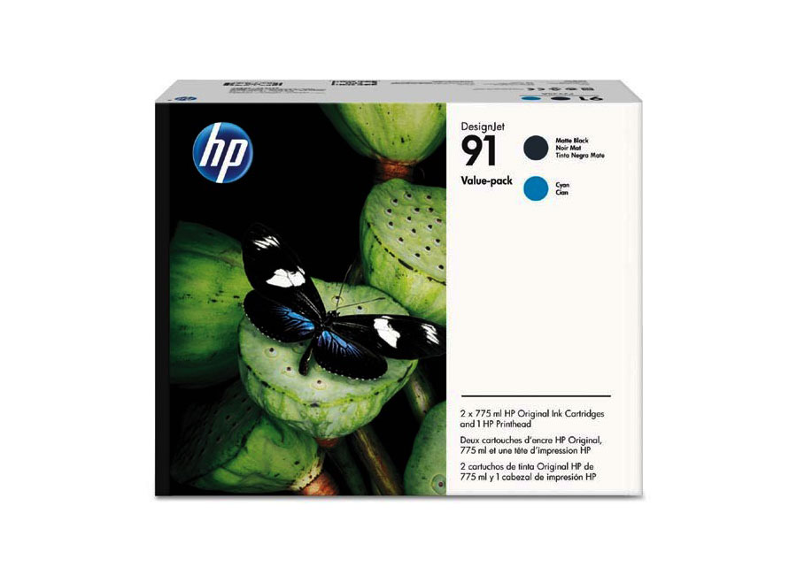 Печатающая головка и 2 картриджа для HP Designjet Z6100