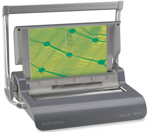 Переплетчик на металлическую пружину  Fellowes Quasar Wire