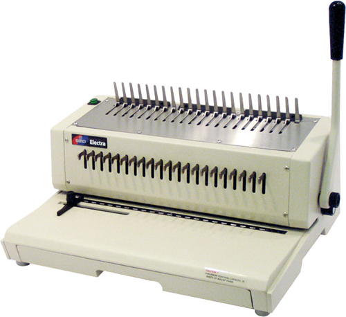 Переплетчик на пластиковую пружину  GMP Elektra (TCC-210EPB)