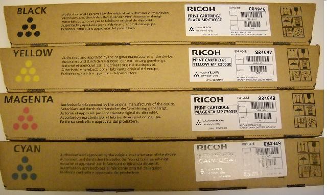 Принт-картридж Ricoh MP C3000E малиновый