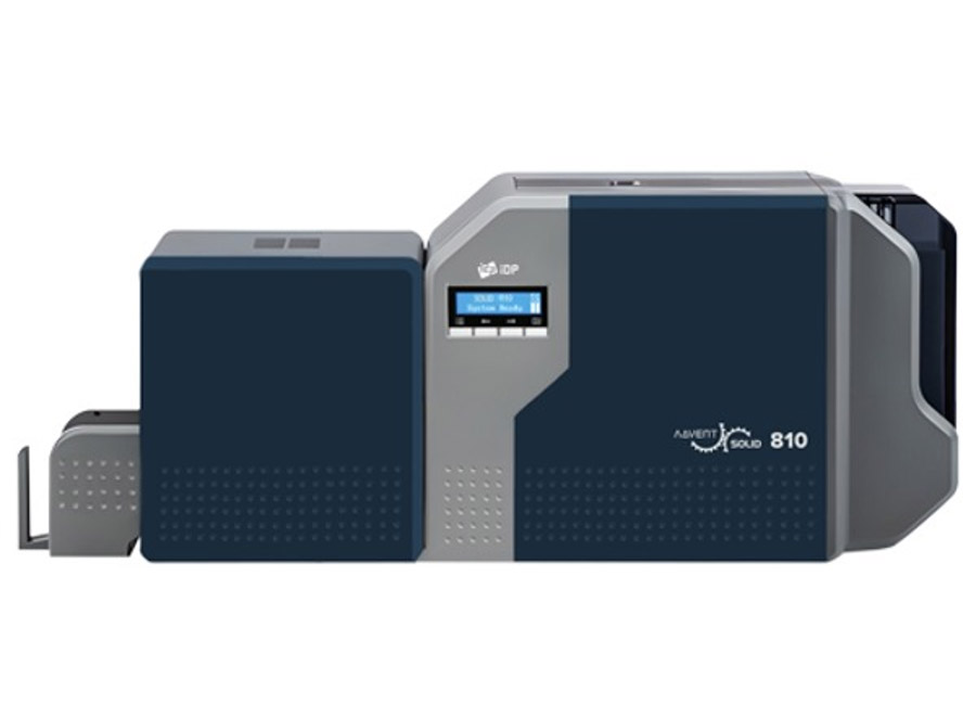 Принтер для пластиковых карт  Advent SOLID-810LHD двусторонний