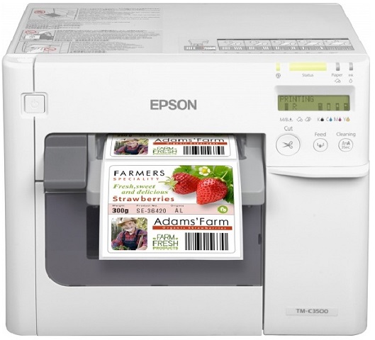 Принтер этикеток  Epson ColorWorks TM-C3500 (C31CD54012CD)