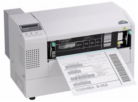 Принтер этикеток  Toshiba B-852