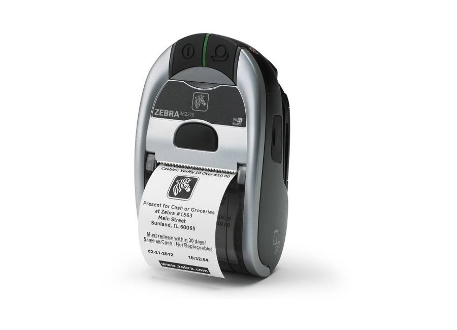 Принтер этикеток  Zebra iMZ 220 (M2I-0UN0E020-00) чековый