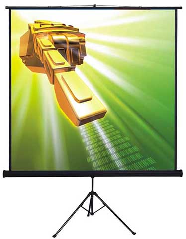 Проекционный экран  Classic Libra 160x160 (1:1) (T 160х160/1 MW-LS/B)