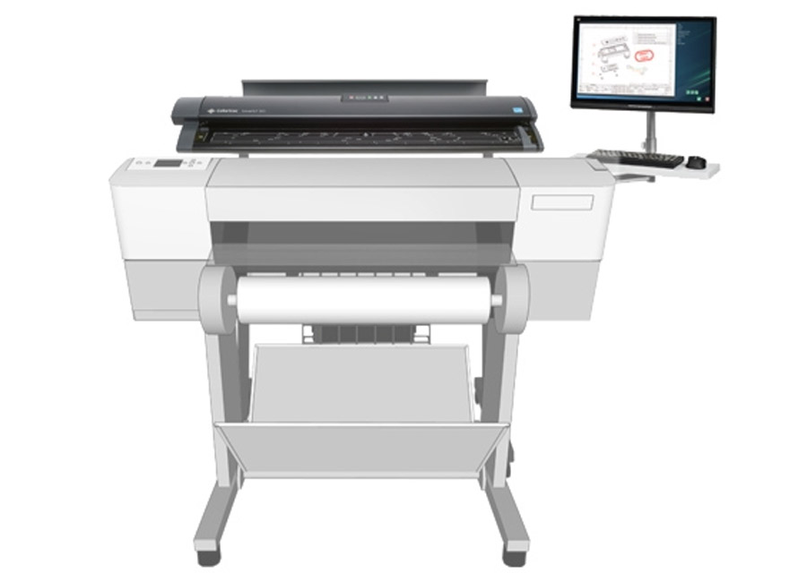 Профессиональный  широкоформатный комплект для  МФУ COLORTRAC PROFESSIONAL MFP 25" (5500C003B06)