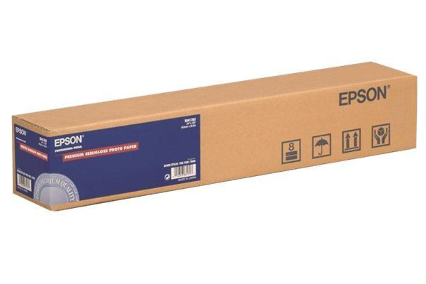 Рулонная бумага для плоттера с покрытием  Epson Premium Semigloss Photo Paper 24 260 г/м2