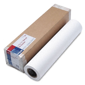 Рулонная бумага для плоттера с покрытием  Epson Somerset Velvet Fine Art Paper 24 255 г/м2