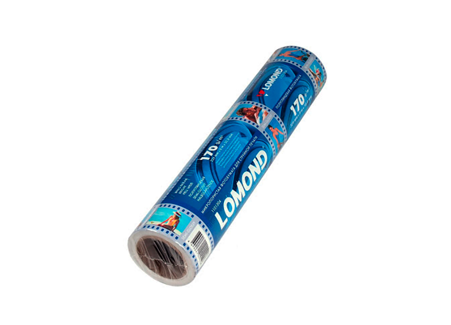 Рулонная бумага для плоттера с покрытием  Фото Lomond Semi Glossy Premium Photo Paper 170 г/м2