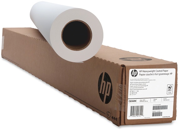 Рулонная бумага для плоттера с покрытием  HP Heavyweight Coated Paper C6569C