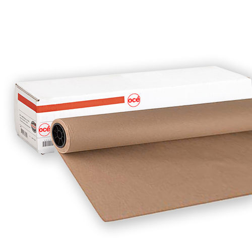 Рулонная бумага для плоттера с покрытием  Oce LFM152 Ribbed Kraft Unbleached 70 г/м2
