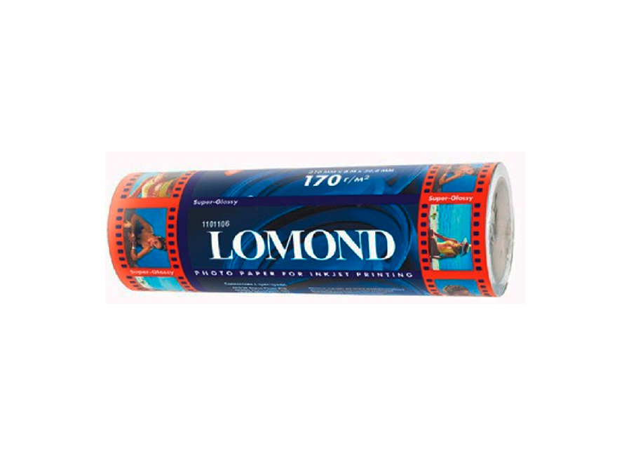 Рулонная фотобумага  Lomond Super Glossy Premium Photo Paper 170 г/м2