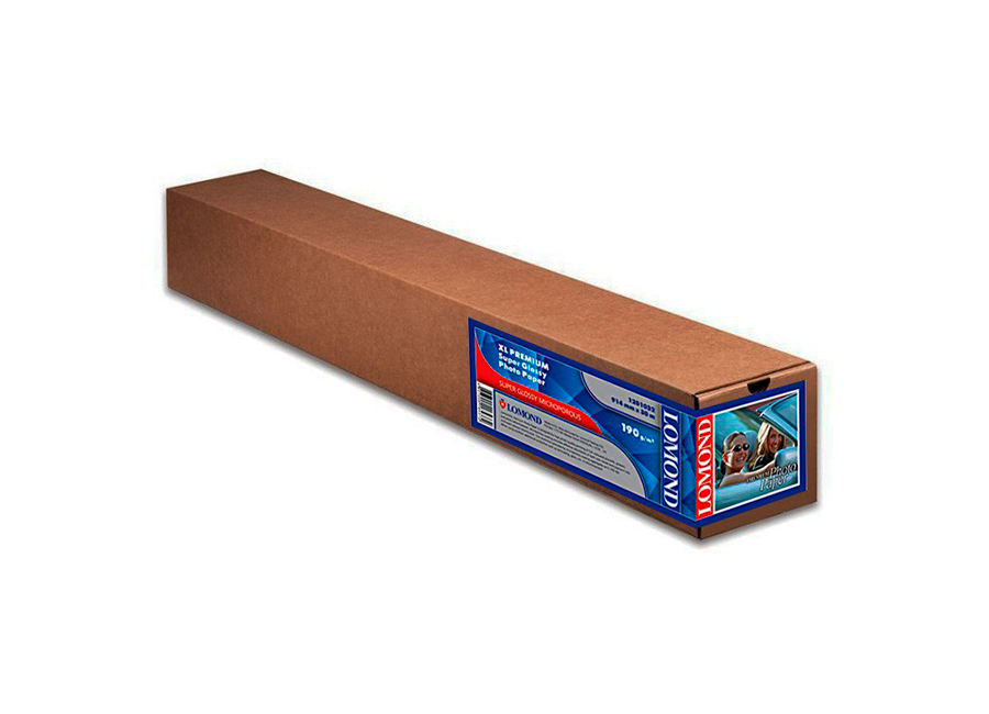 Рулонная фотобумага  Lomond XL Premium Super Glossy Photo Paper 190 г/м2