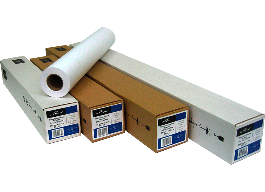 Рулонная инженерная бумага  Albeo Engineer Paper 80 г/м2