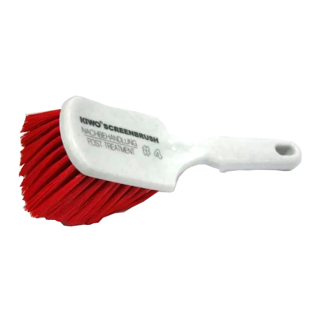 Щетка для нанесения очистных паст на трафаретные формы KIWO ScreenBrush №4