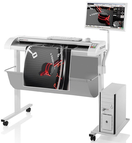 Широкоформатный сканер  Rowe Scan 450i 36"- 40