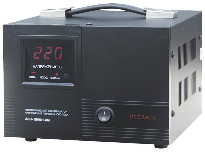 Стабилизатор напряжения  Ресанта ACH-1500/1-ЭМ
