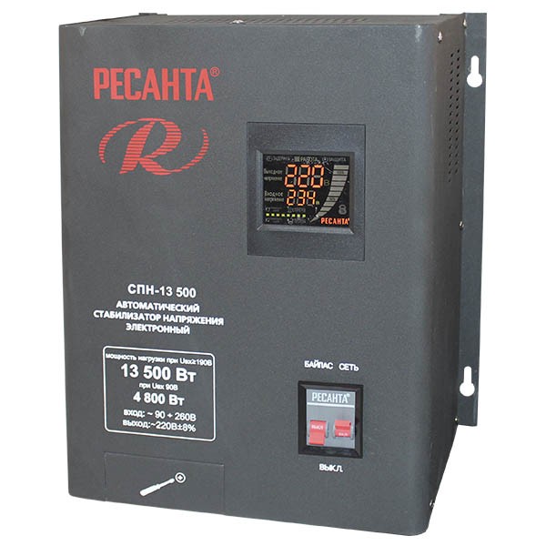 Стабилизатор напряжения  Ресанта СПН-13500