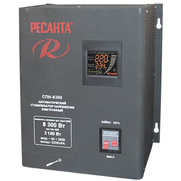 Стабилизатор напряжения  Ресанта СПН-8300