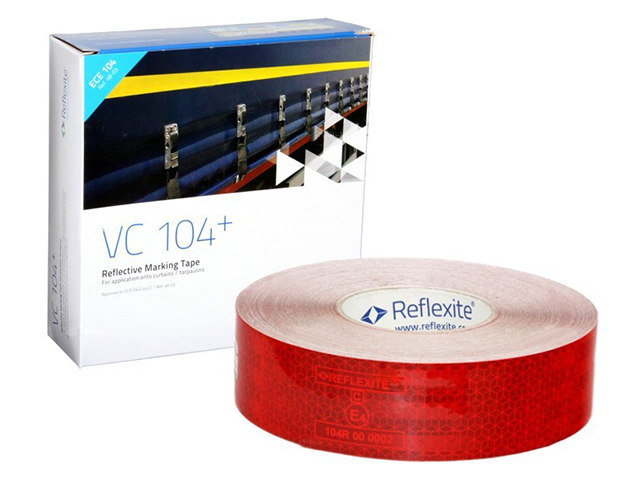 Светоотражающая лента  Oralite (Reflexite) VC104+ Curtain Grade для мягкого тента