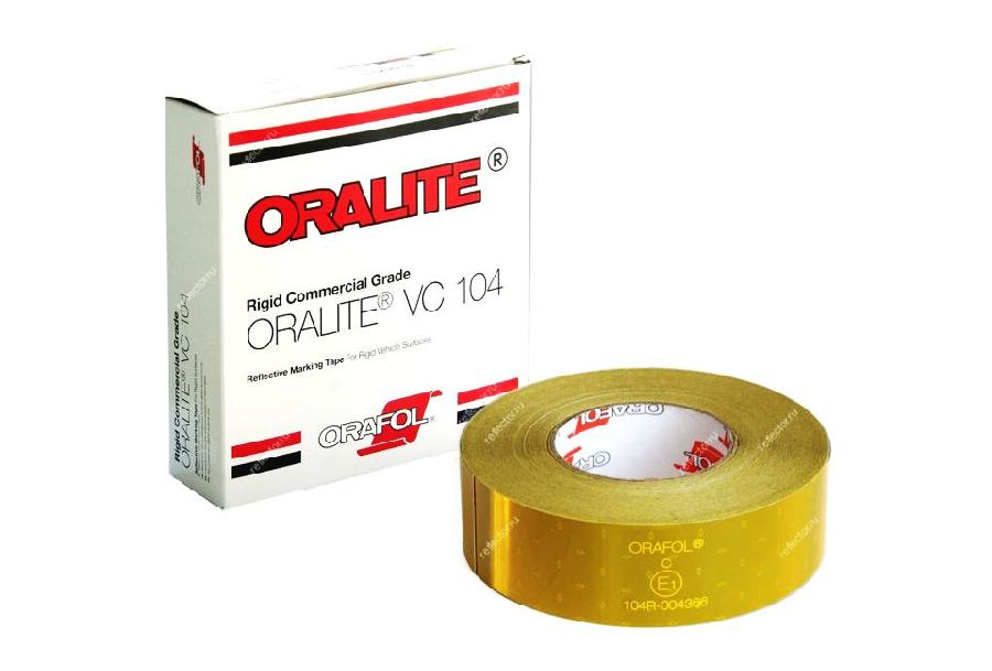 Светоотражающая лента  Oralite VC104 Rigid Grade Commercial для жесткого борта