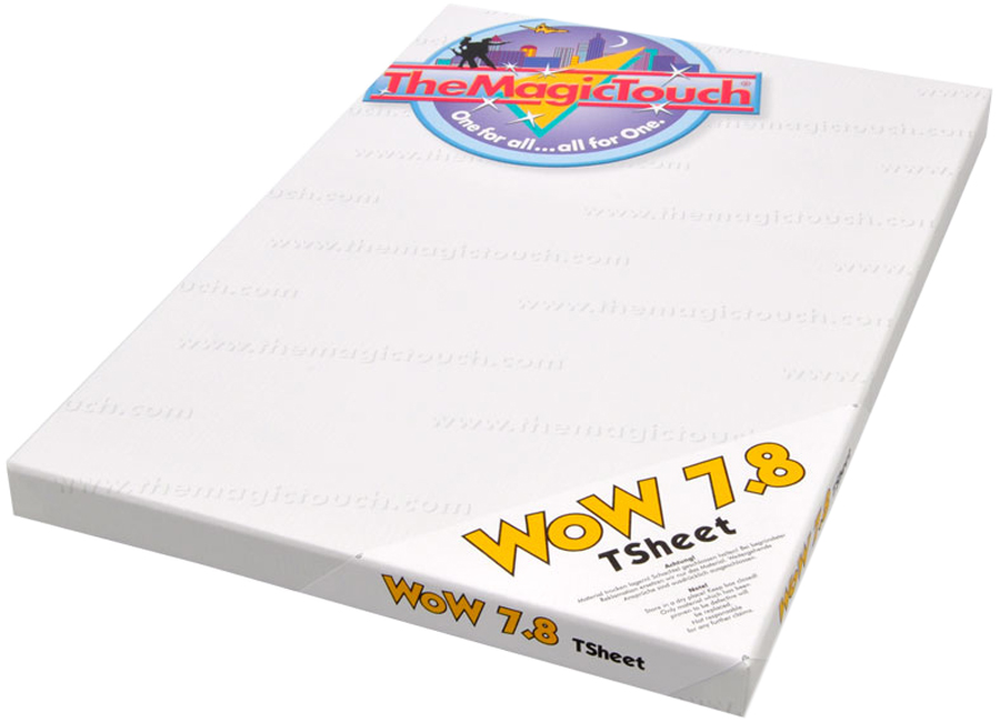 The Magic Touch WoW 7.8/50 Tsheet A3 (Термотрансферная бумага для черного и темного текстиля)