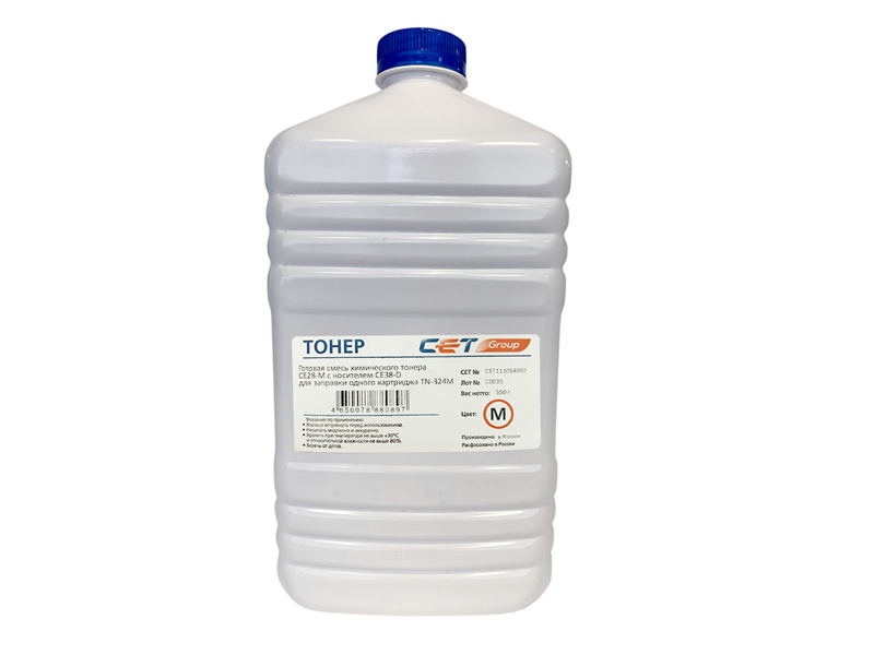 Тонер (CPT) + носитель CE28 TN-324M для KONICA MINOLTA Bizhub C258/308/368 (Japan) Magenta