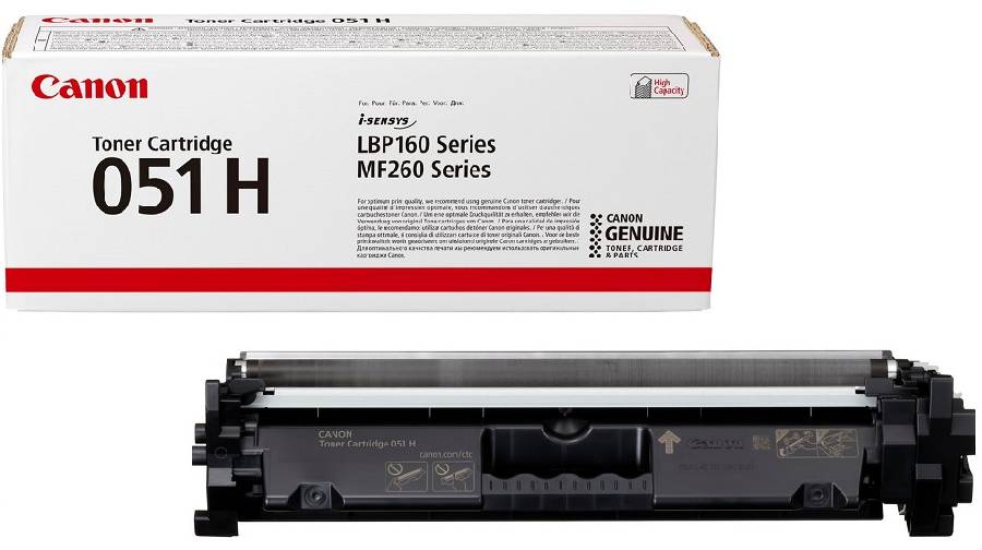 Тонер-картридж Canon 051H для i-SENSYS LBP160/MF260 (2169C002)