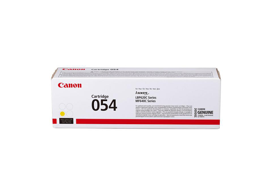 Тонер-картридж Canon 054 Y (3021C002)