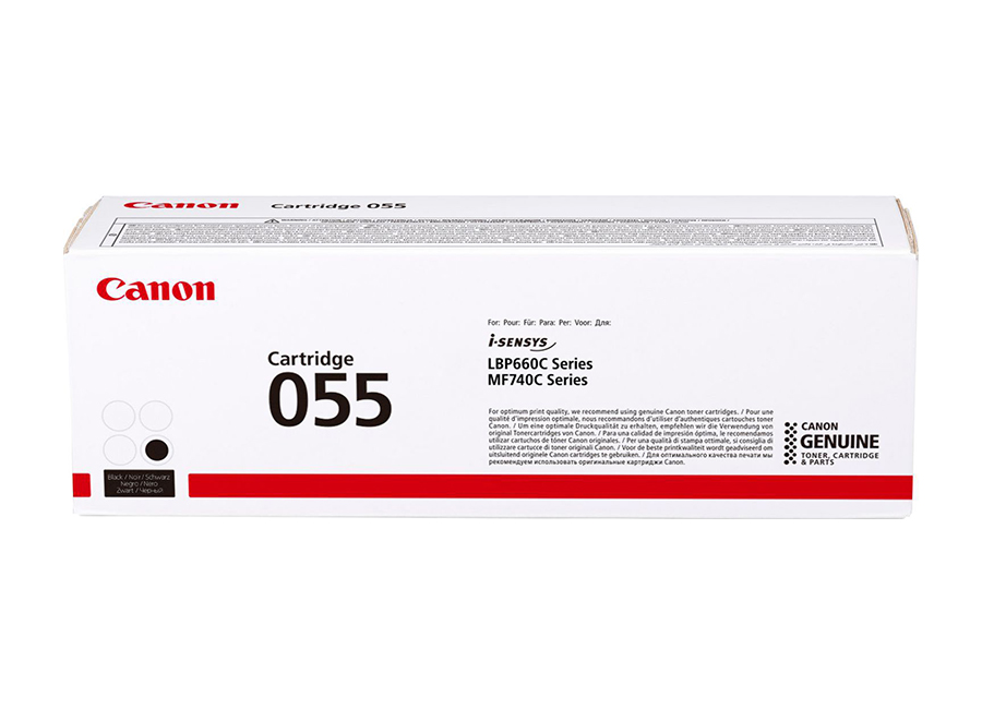 Тонер-картридж Canon Cartridge 055 BK (3016C002)