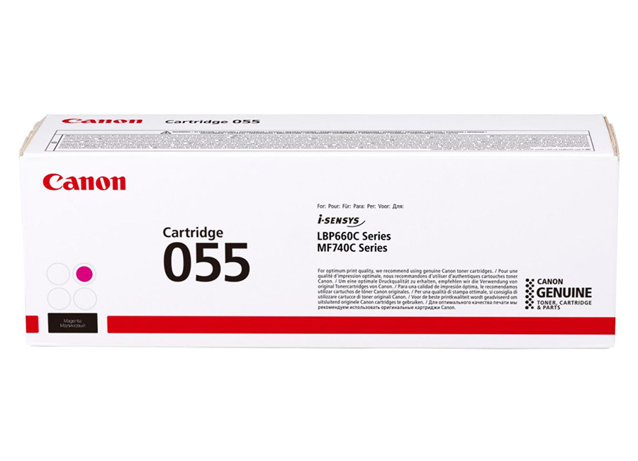 Тонер-картридж Canon Cartridge 055 M (magenta) (3014C002)