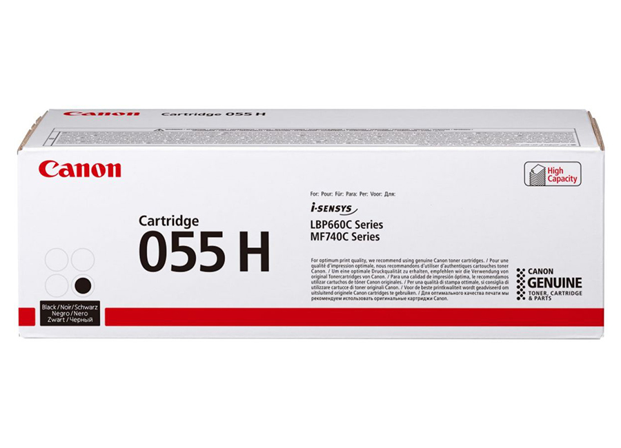 Тонер-картридж Canon Cartridge 055H BK black 7600 стр. (3020C002/3020C004)