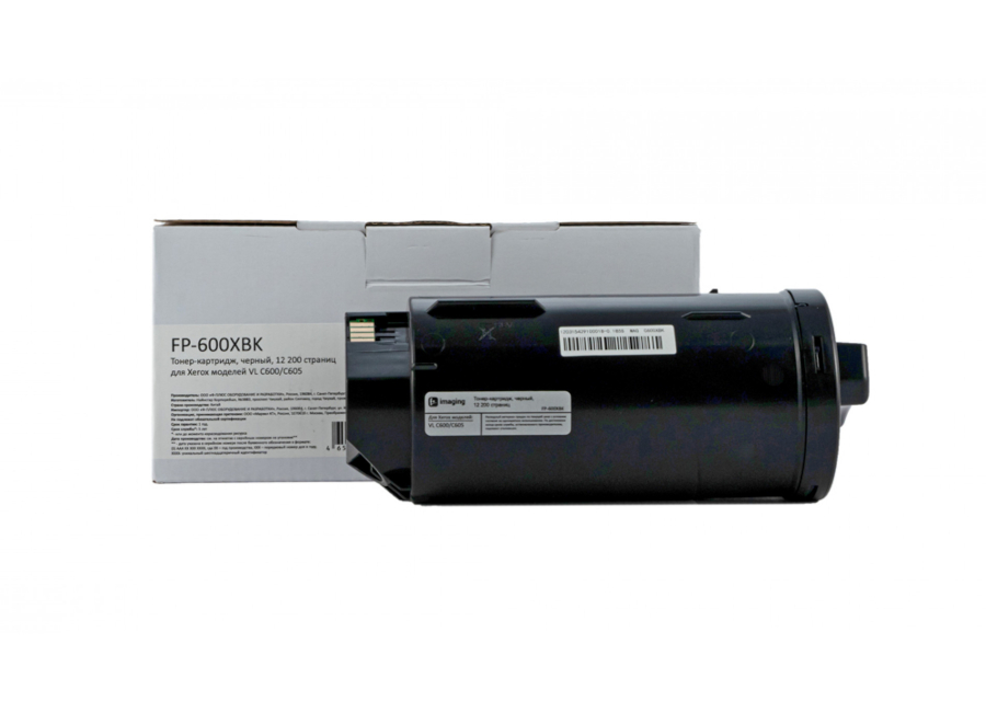 Тонер-картридж F+ Imaging FP-600XBK