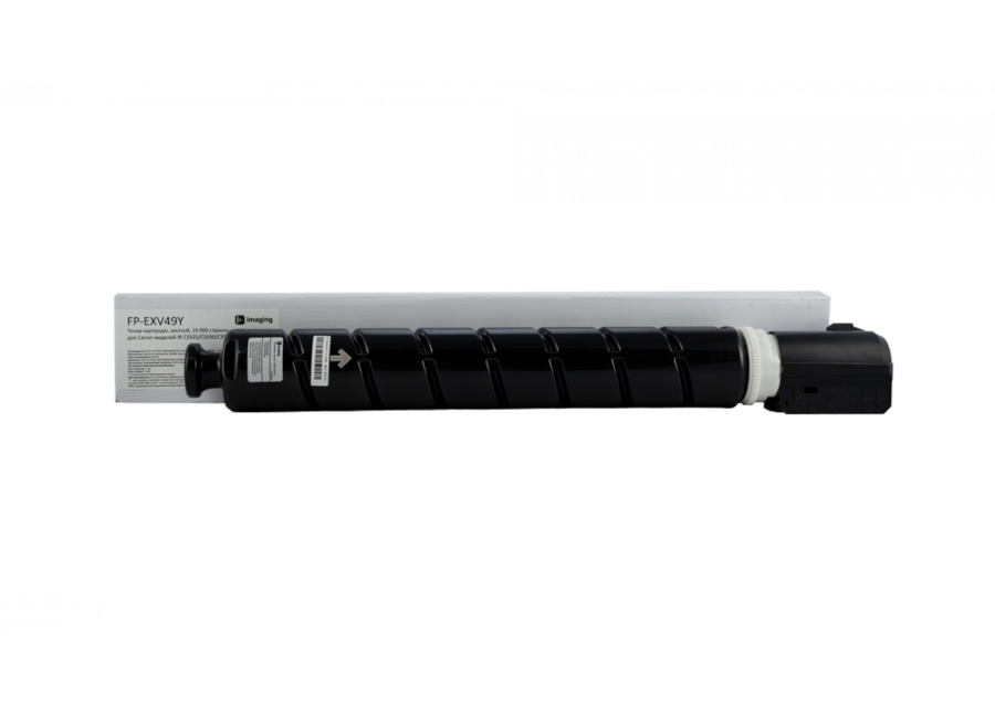 Тонер-картридж F+ Imaging FP-EXV49Y желтый