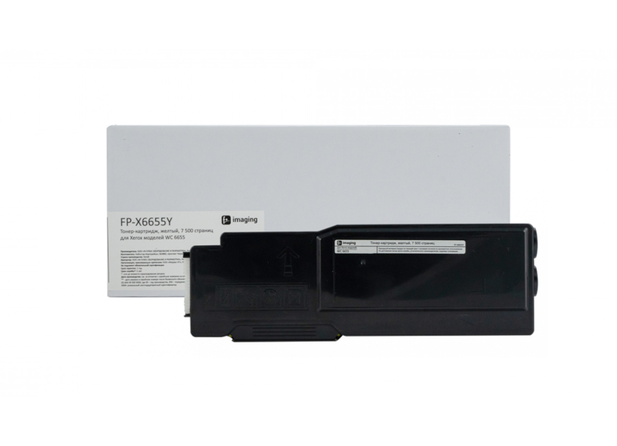 Тонер-картридж F+ Imaging FP-X6655Y